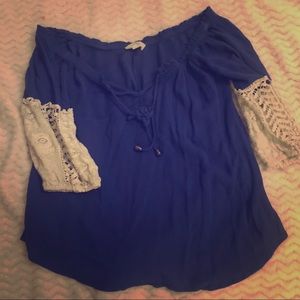 Foley blue top